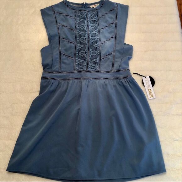 AMUSE SOCIETY After Hours lace front summer mini dress - Picture 2 of 6